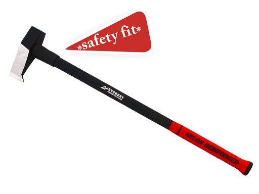 [986010] Kloofbijl - Kloofhamer EVEREST 3000 gram met fiberglassteel 90 cm